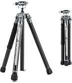 Amazon | Fotopro X-Airfly ビデオ 64.5 インチ軽量トラベルカメラ三脚